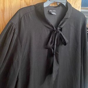 City Chic long sleeve blouse